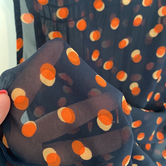 MAEVE Anthropologie TankTop Blouse Navy Size 4 - Picture 8 of 10